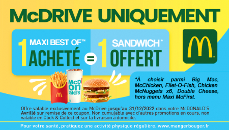 Coupon McDonald's