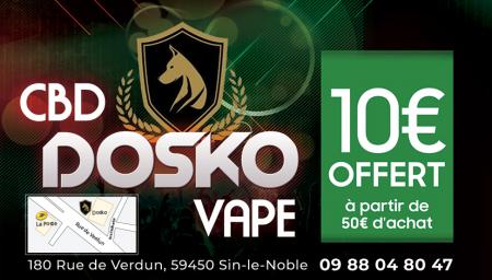 Coupon Dosko vape & CBD