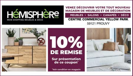 Coupon Hémisphère Sud 