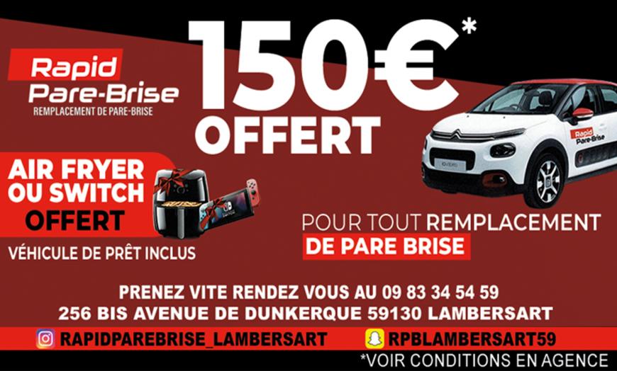 Coupon Rapid Pare-Brise