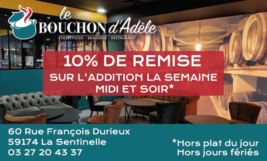 Coupon Le Bouchon d'Adèle