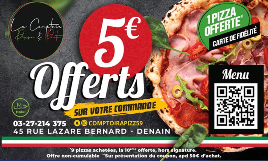 Coupon Le Comptoir pizza & pasta