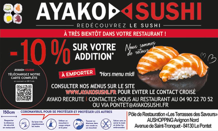 Coupon Ayako Sushi