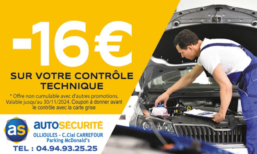 Coupon Autosécurité Ollioules