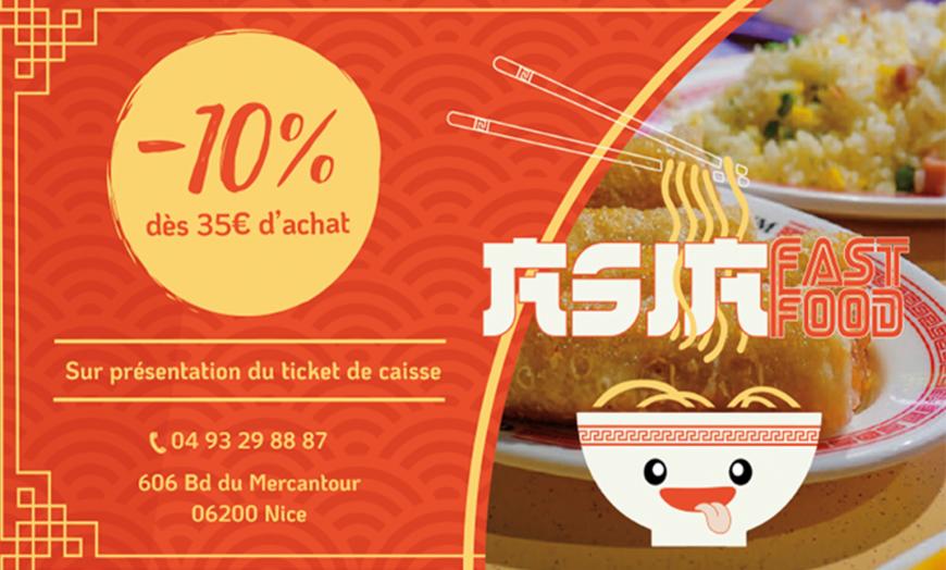 Coupon Asia Fast Food