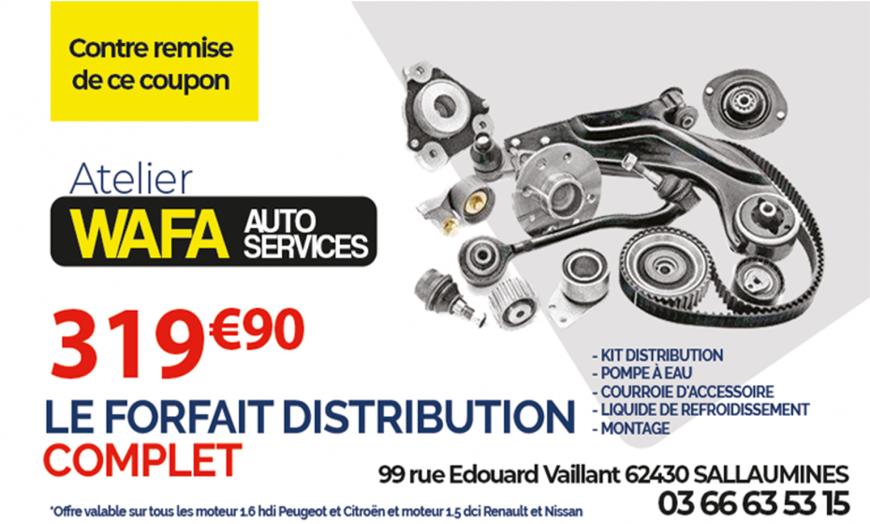 Coupon Atelier WAFA