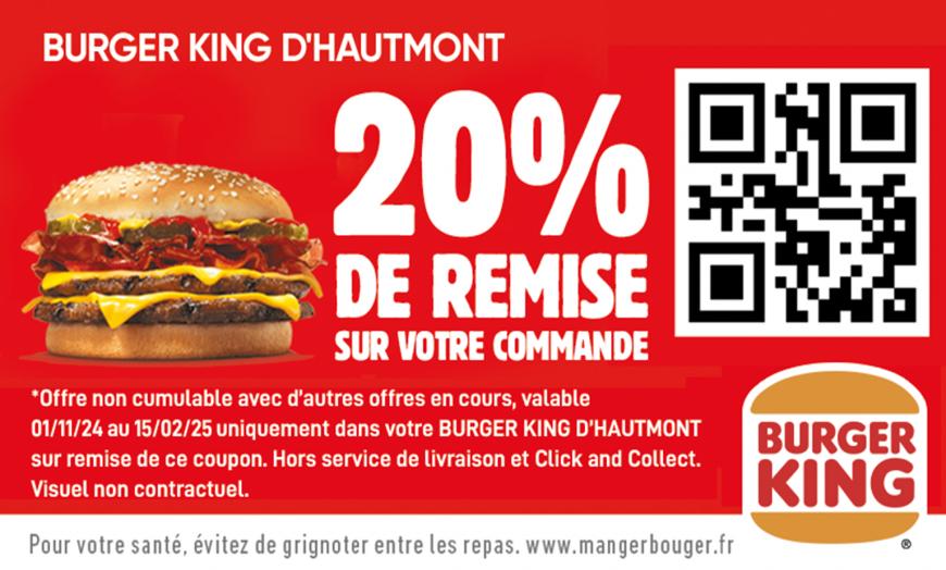 Coupon Burger King