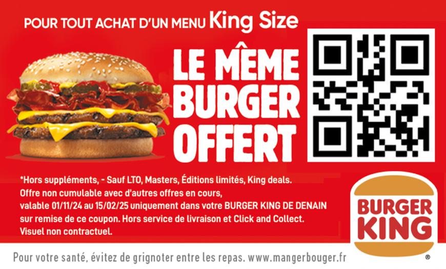 Coupon Burger King