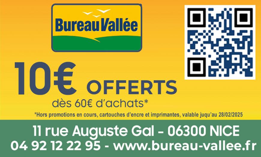 Coupon Bureau Vallée